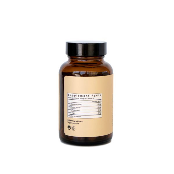 Be Energized (Booster) Mushroom Supplement Capsules - Image 4