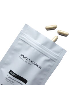Spore Wellness (Reset) Macrodosing Mushroom Capsules (Golden Teachers or Penis Envy)