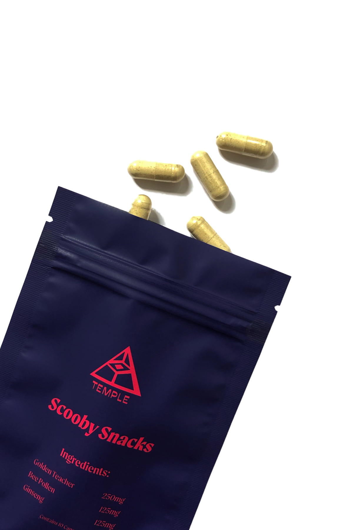 Temple Teleport Sample Pack (20 Pieces of Magic Mushroom Tea + Chocolate ChocoNaut + Scooby Snacks) - Image 3