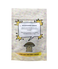 Alternative view of Thunder Clouds Milk Chocolate Magic Mushroom Edibles